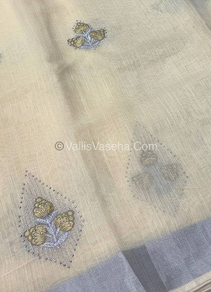 30% less - Offer Saree - Mixed Cotton Saree - VVDS002