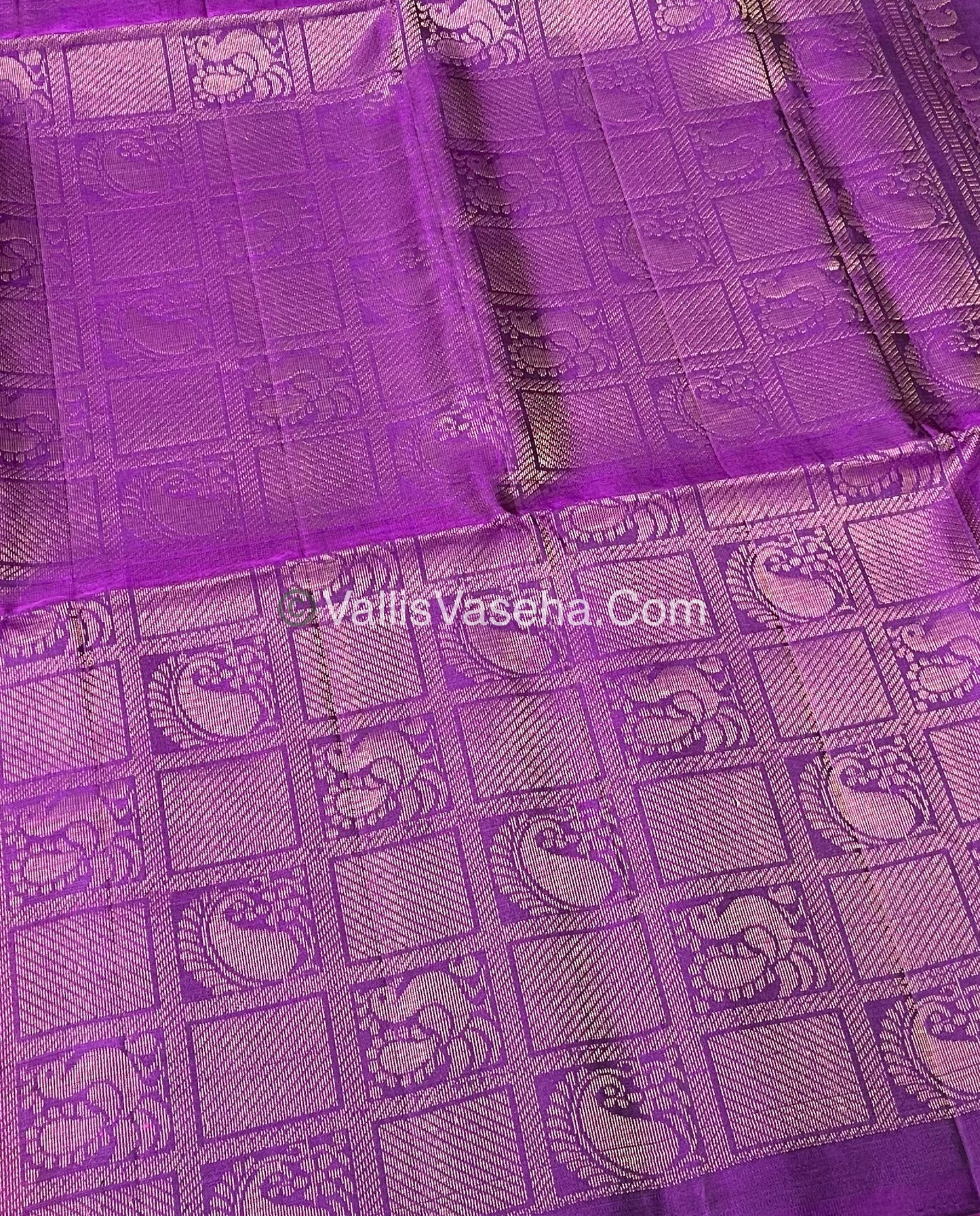 Pure Soft Silk Saree - Light Weight - Border Less - VVPSS034