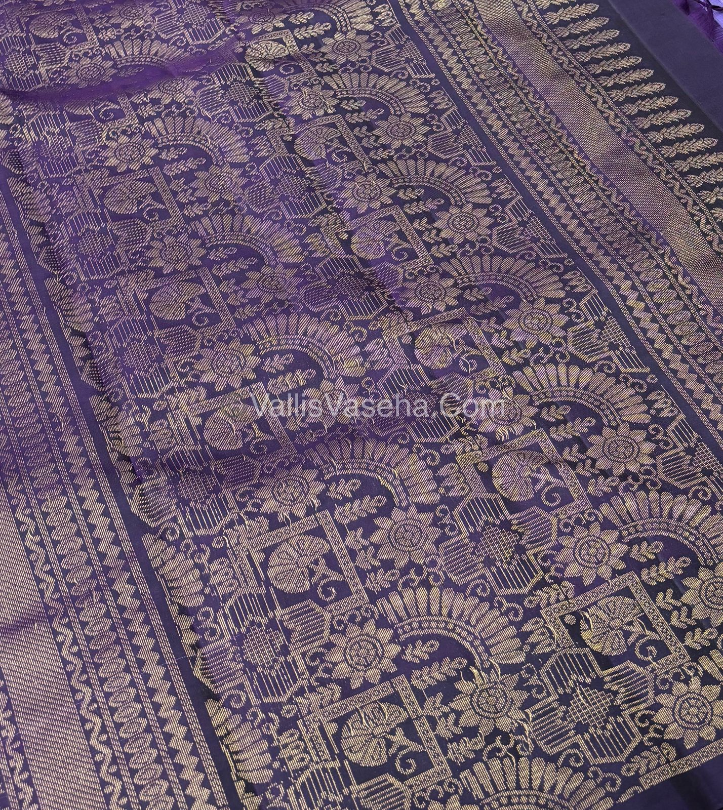 Half Mix - Pure Soft Silk Saree - VVPSS044