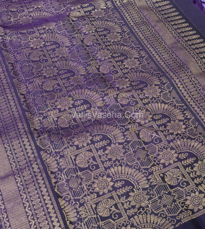 Half Mix - Pure Soft Silk Saree - VVPSS044