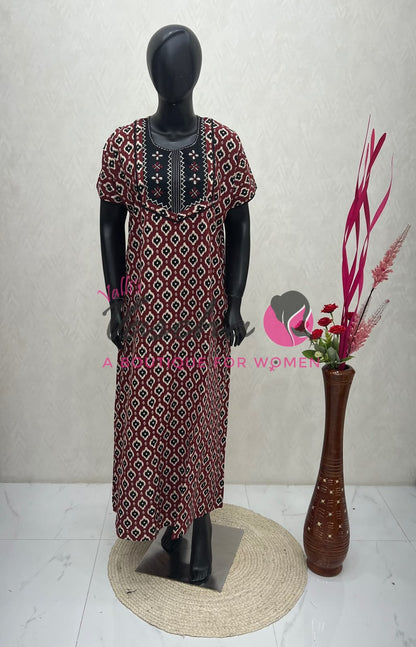 Free Size - Nighties - VVJN001