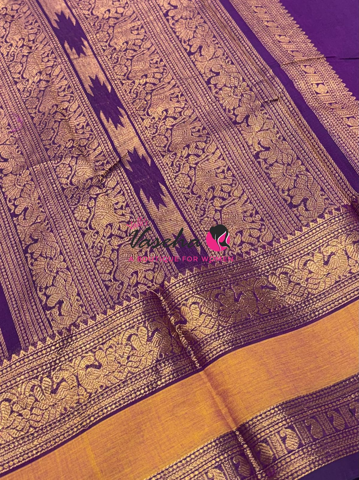 Kanchi Cotton Saree - VVKCS022