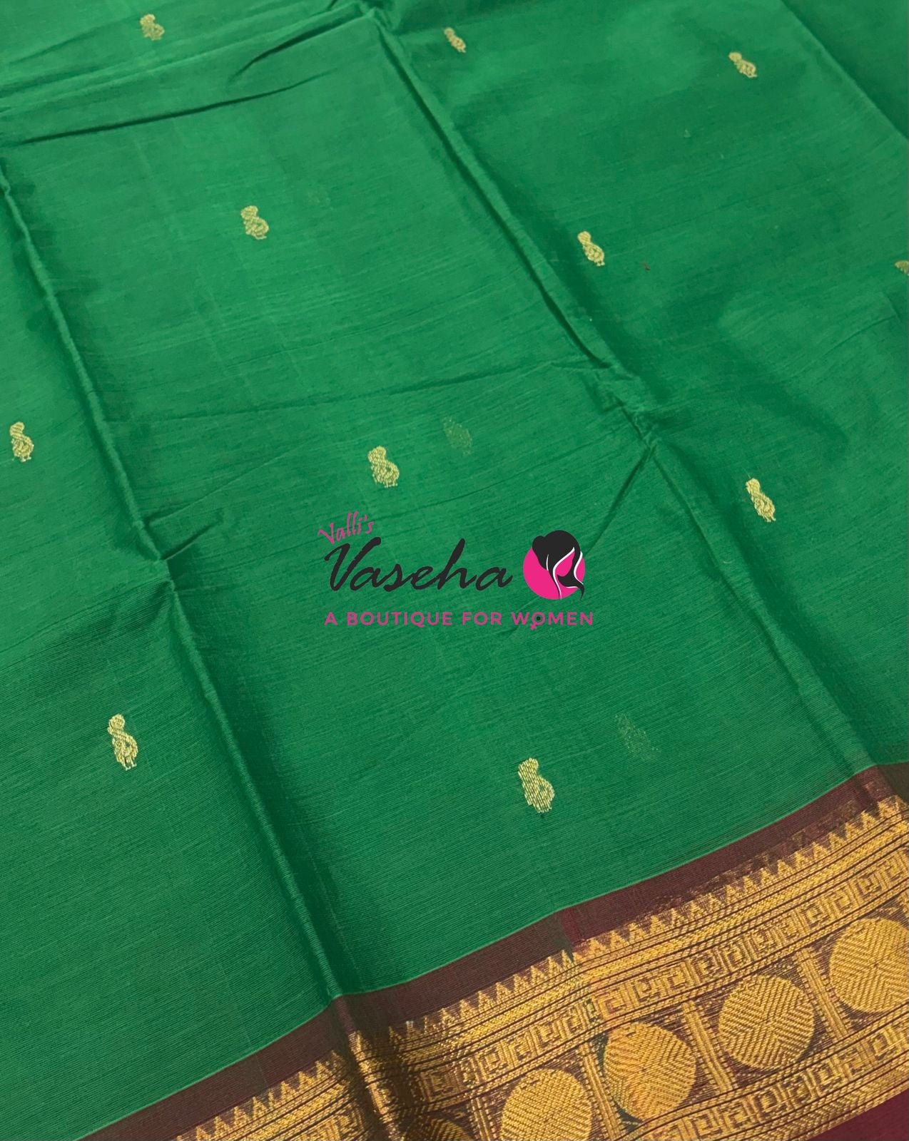 Kanchi Cotton Saree - VVKCS023