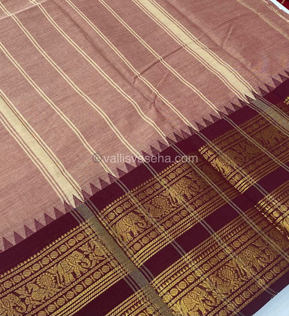 Kanchi Cotton Saree - VVKCS007