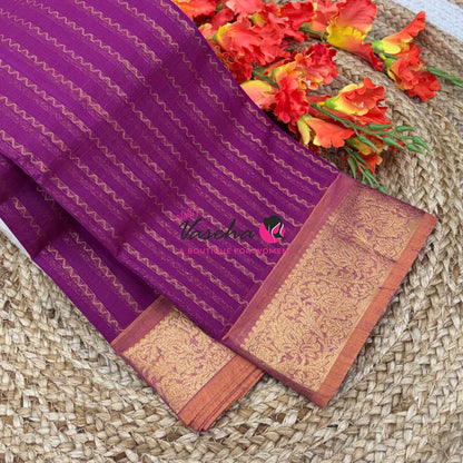 Kanchi Cotton Saree - VVKCS027