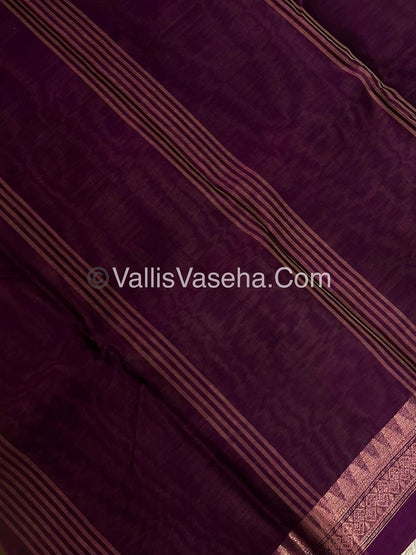 Dhaka Cotton Saree - VVDCS002
