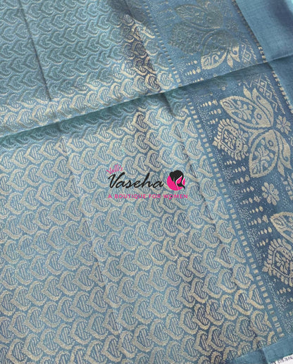 Pure Soft Silk Saree  - Small Pazhum Pazhamum Checks - VVPSS159