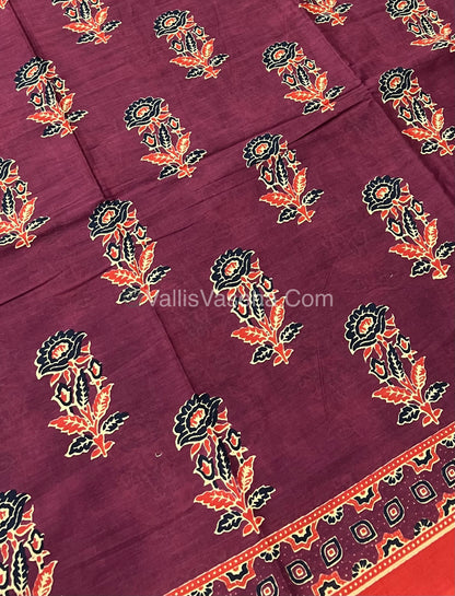 Pure Soft Mul Mul Cotton Sarees - VVMMC004
