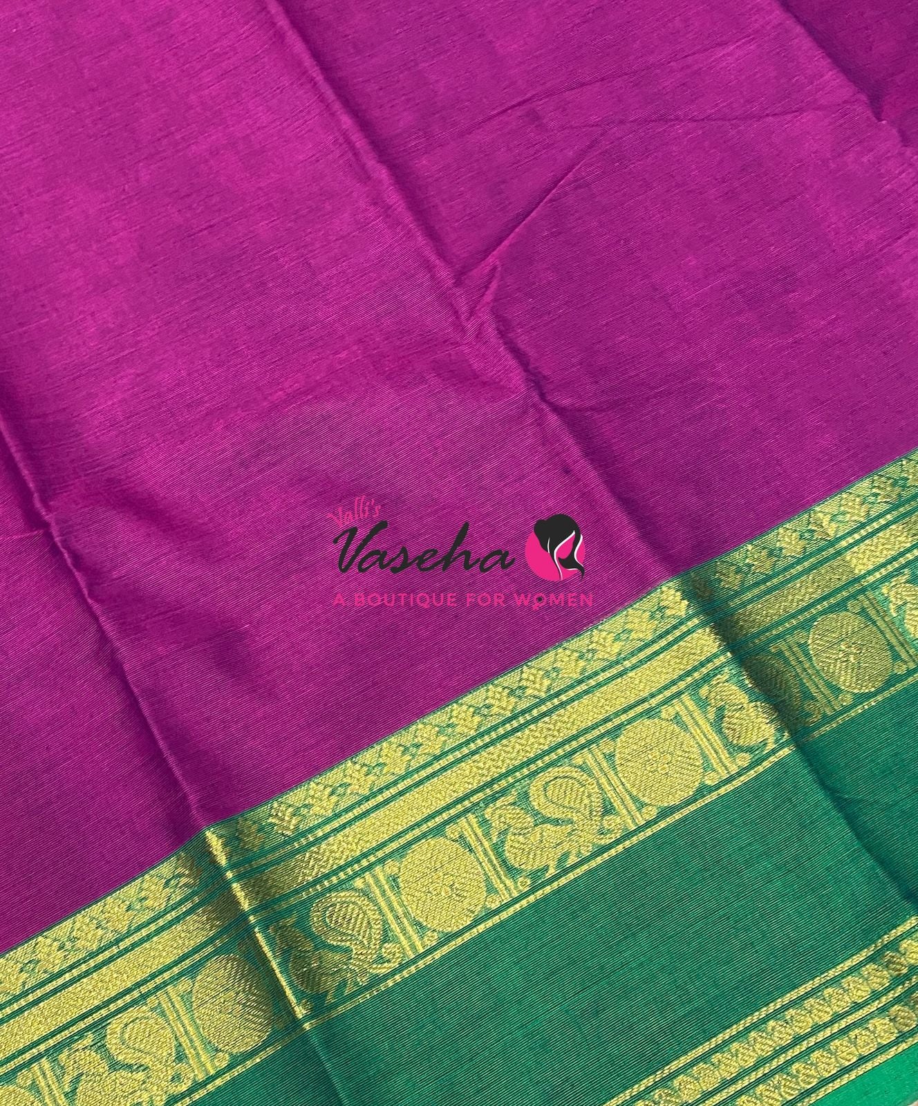 Kanchi Cotton Saree - VVKCS032
