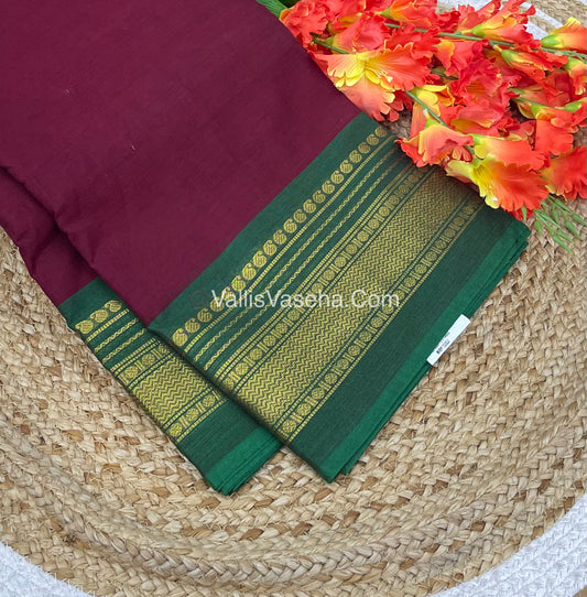 9 Yards - Kanchi Cotton Saree - VVKC901