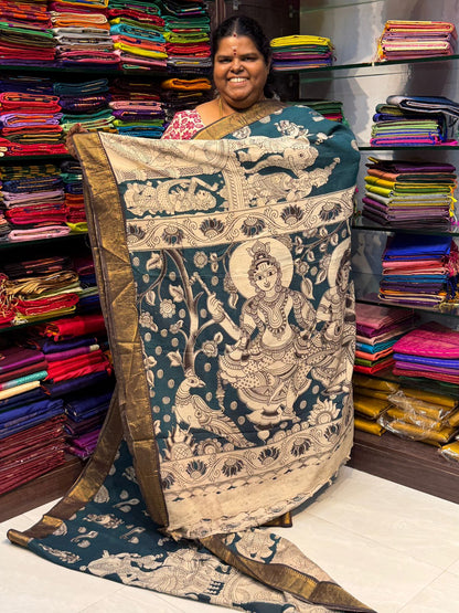 Chennur Silk | Kalamkari Prints | VVCS005