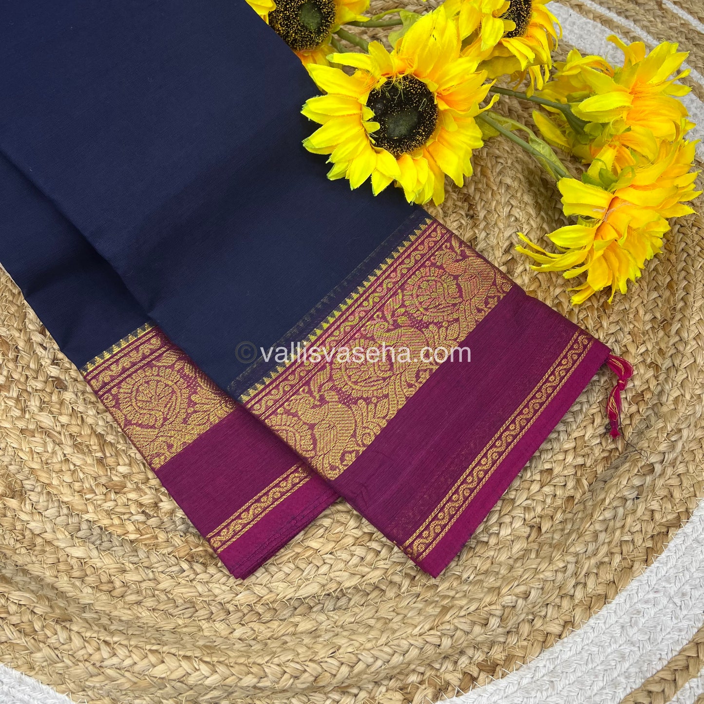 Kanchi Cotton Saree - VVKCS009