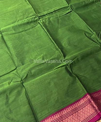 Dhaka Cotton Saree - VVDCS001