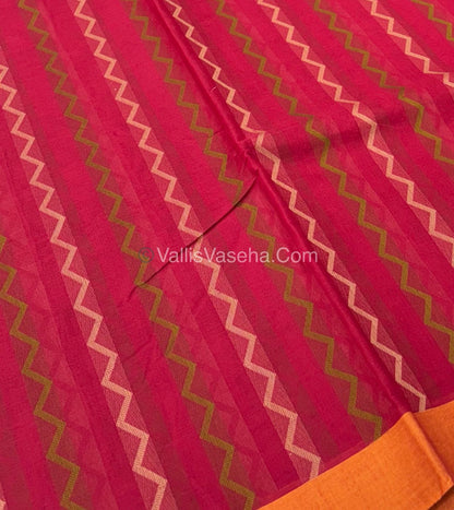 Premium Negamam Cotton Saree - VVNCS001
