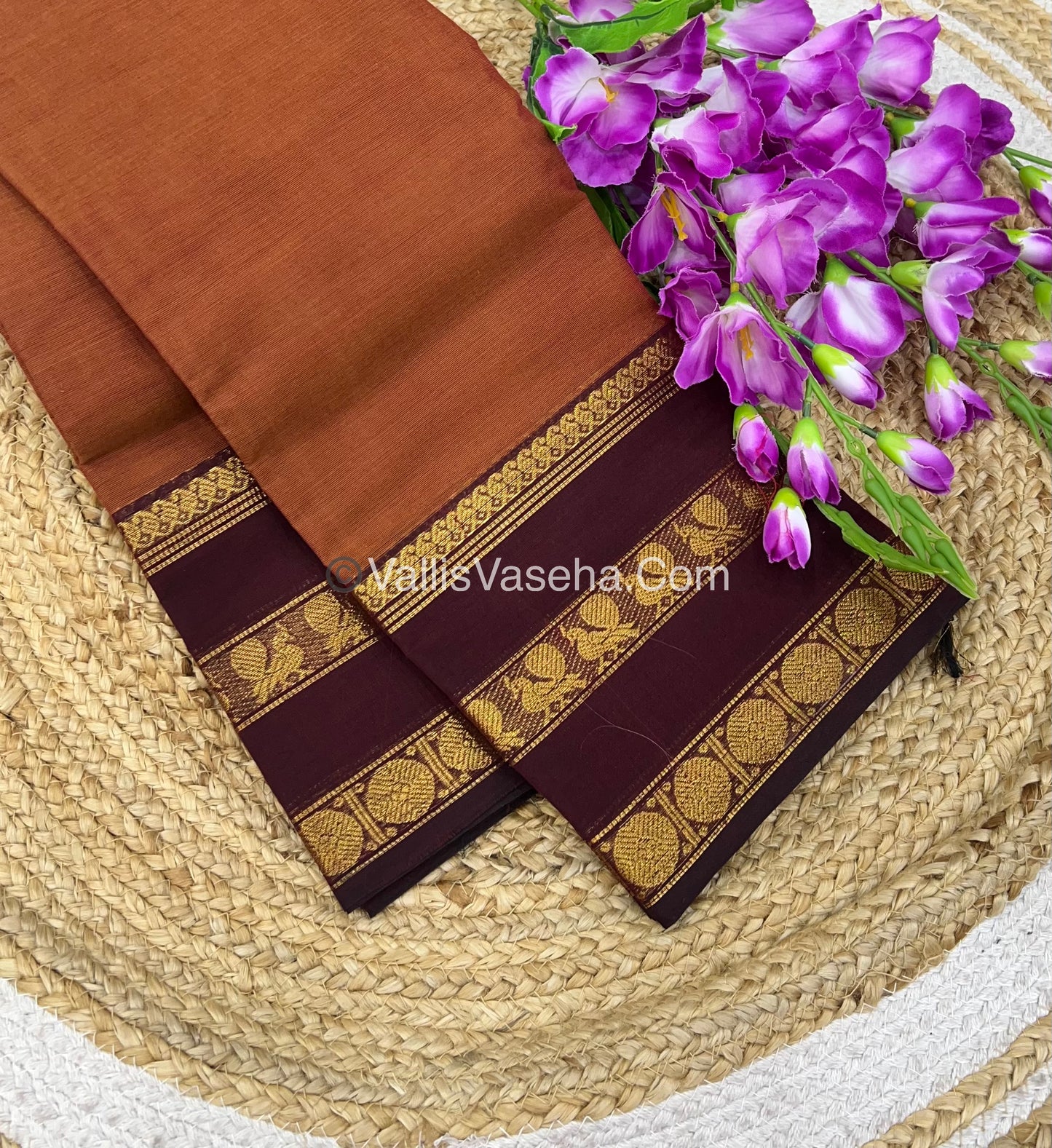 Kanchi Cotton Saree - VVKCS015