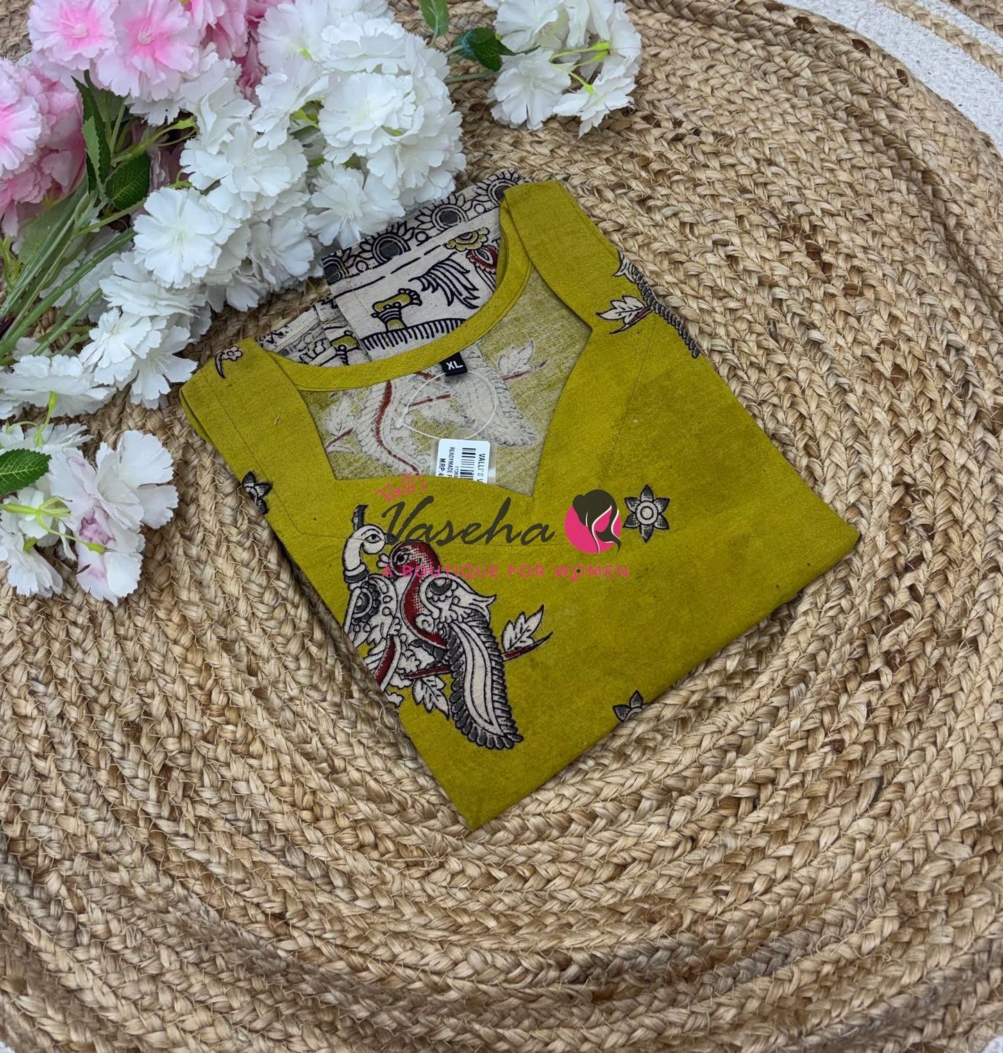 Ready Made - Kalamkari Kurti -VVRKK001