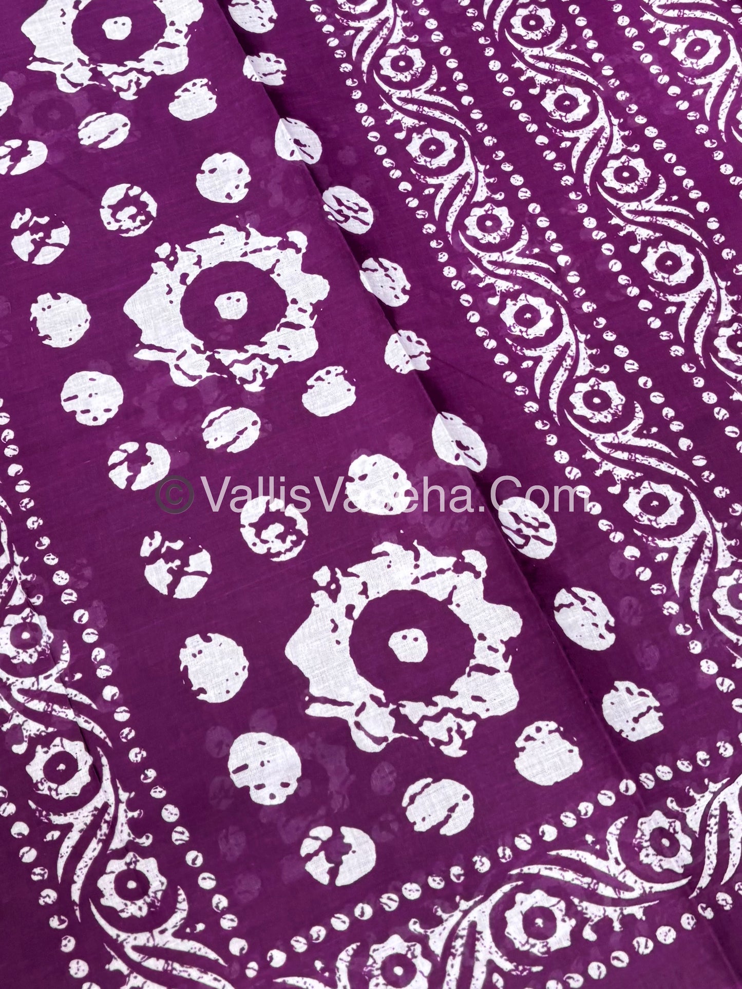 Pure Cotton Voile Saree | VVPVC002