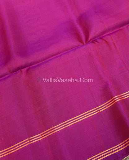 Half Mix - Pure Soft Silk Saree - VVPSS053