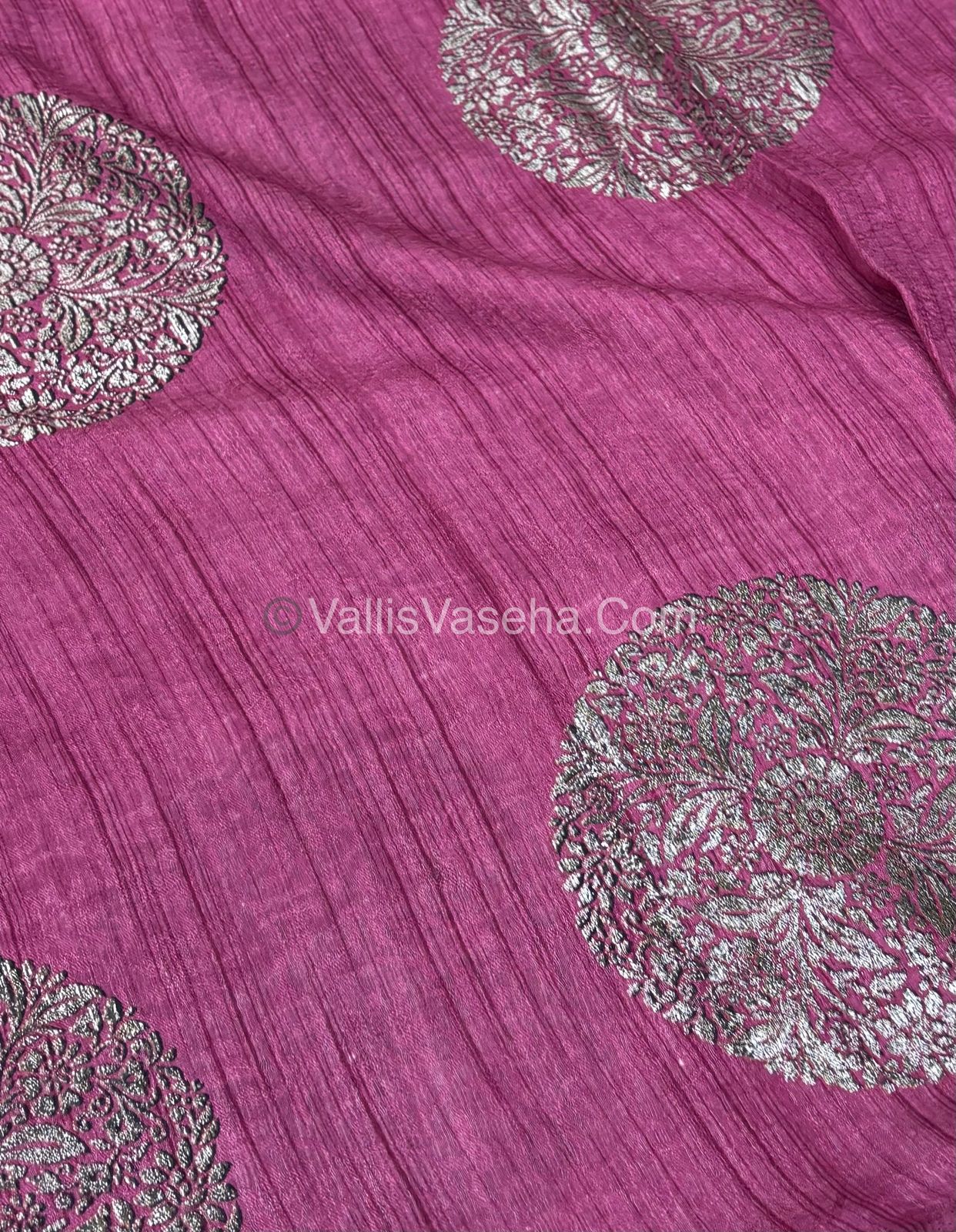 30% less - Offer Saree - Tussar Saree - VVDS005