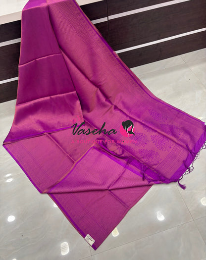 30% less - Offer Saree - Semi Softy Silk Saree - VVDS008