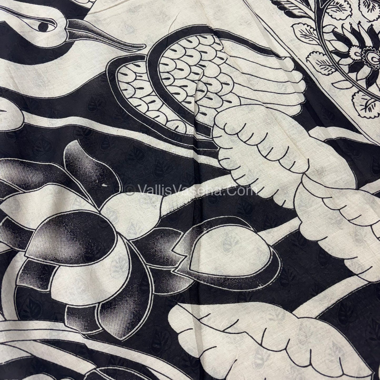 Pure Kalamkari Cotton Saree - VVPKC002