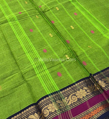 Kanchi Cotton Saree - VVKCS012