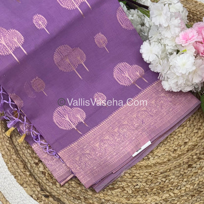 Fancy Saree - Mixed Variety - Light Lavendar Shade - VVFBS001