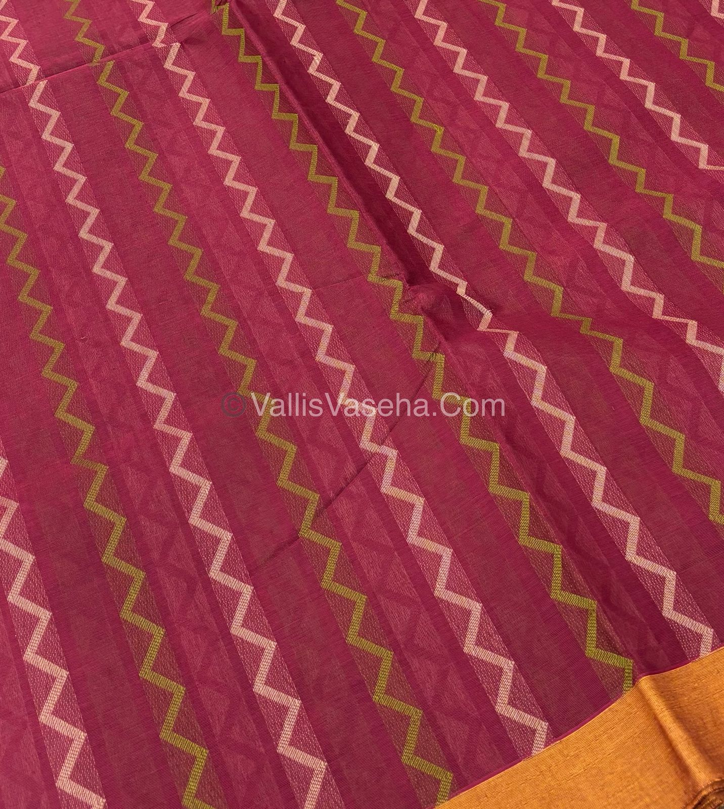Premium Negamam Cotton Saree - VVNCS001