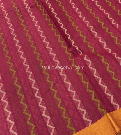 Premium Negamam Cotton Saree - VVNCS001