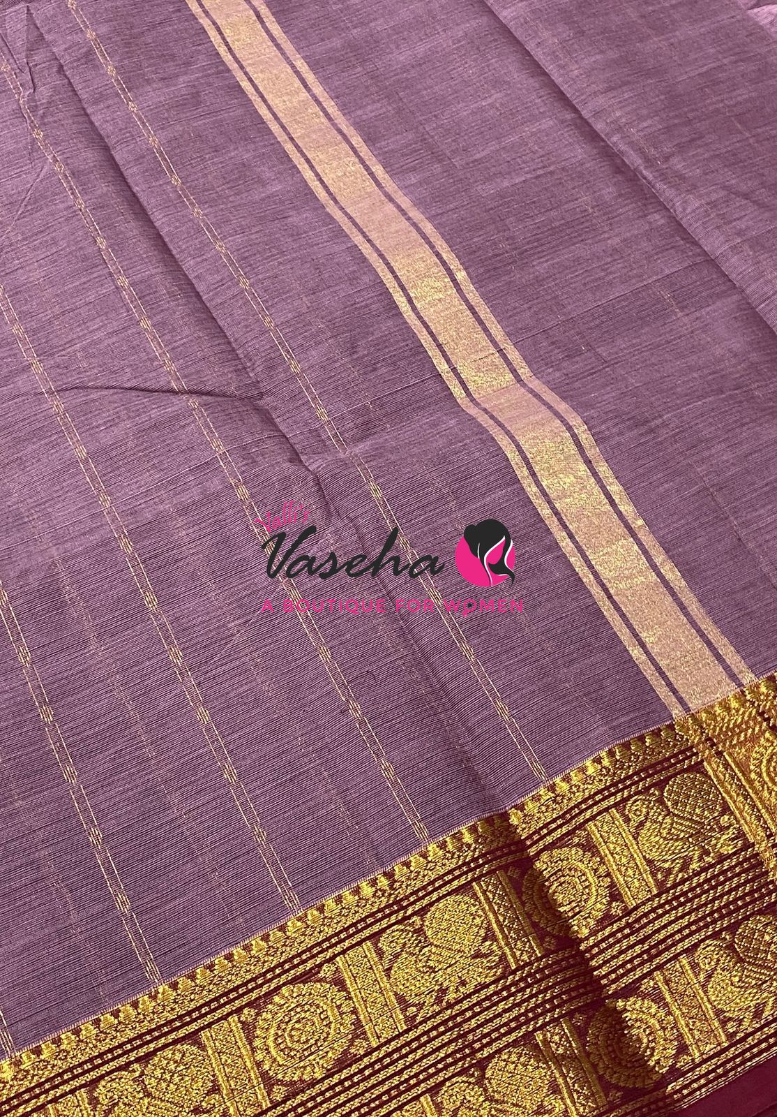 Kanchi Cotton Saree - VVKCS033