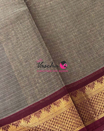 Kanchi Cotton Saree - VVKCS027