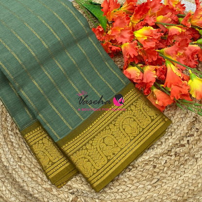 Kanchi Cotton Saree - VVKCS033