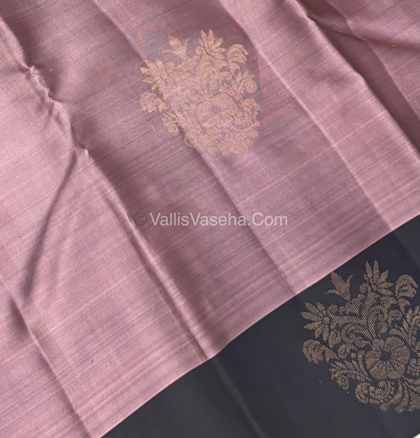 Half Mix - Pure Soft Silk Saree - VVPSS054
