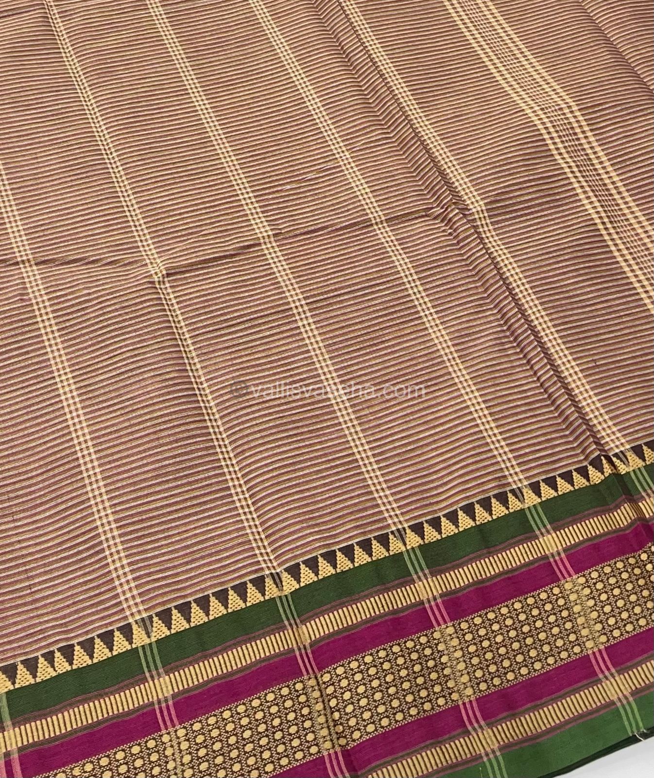 Kanchi Cotton Saree - VVKCS005