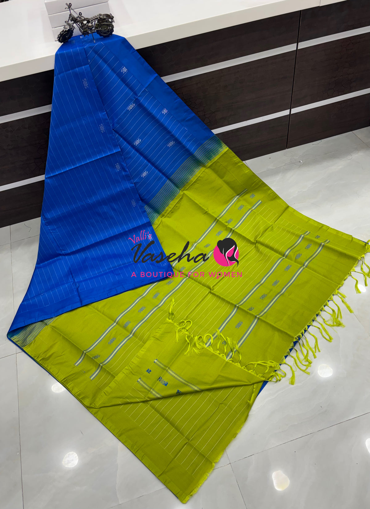 Vazhai Pattu Saree / Banana Pith - With Blouse - VVVPS003