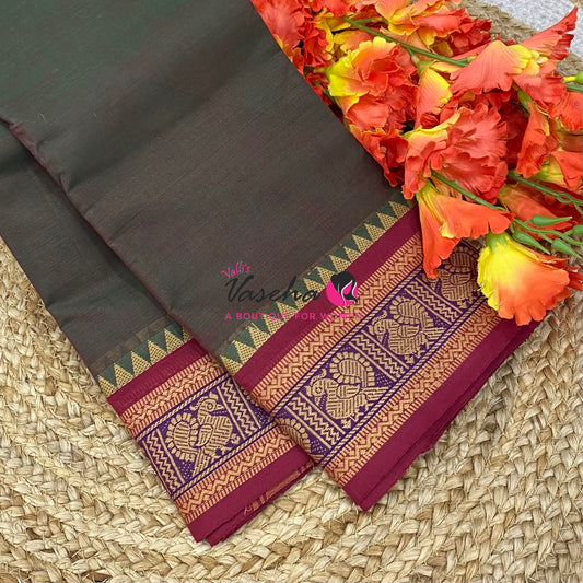 Chettinadu Cotton Saree - VVCCS003