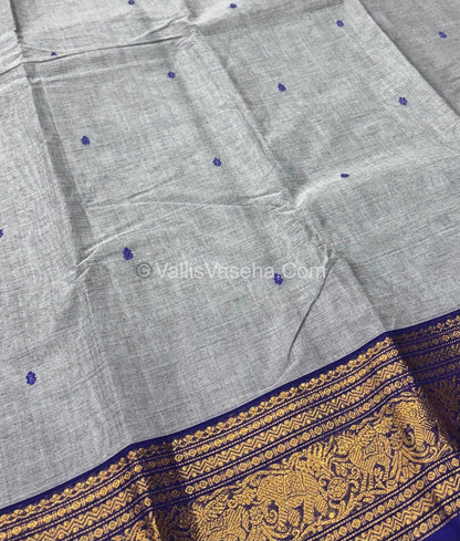 Kanchi Cotton Saree - VVKCS017