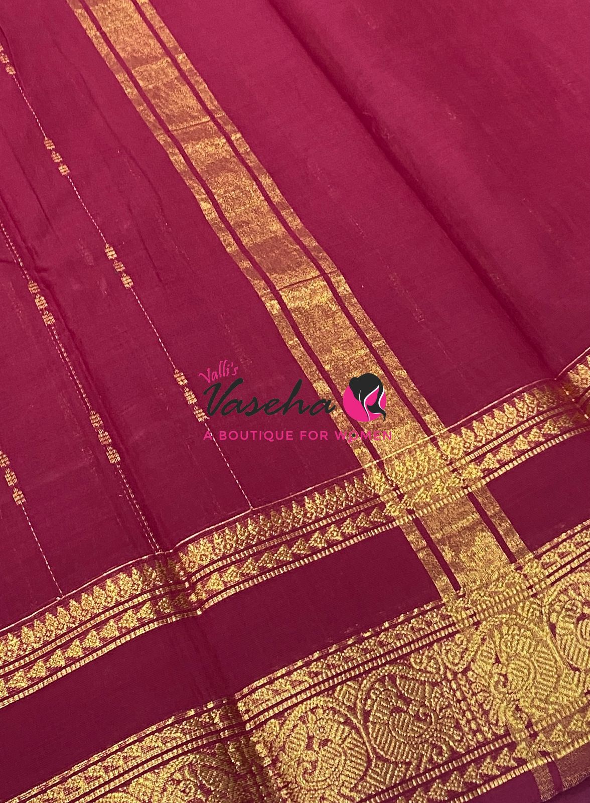 Kanchi Cotton Saree - VVKCS033