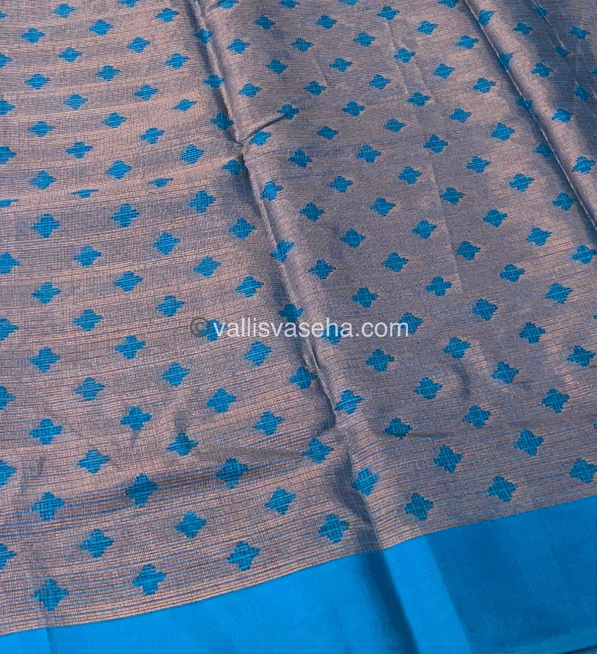 Mixed Cotton Brasso Saree - VVBS001