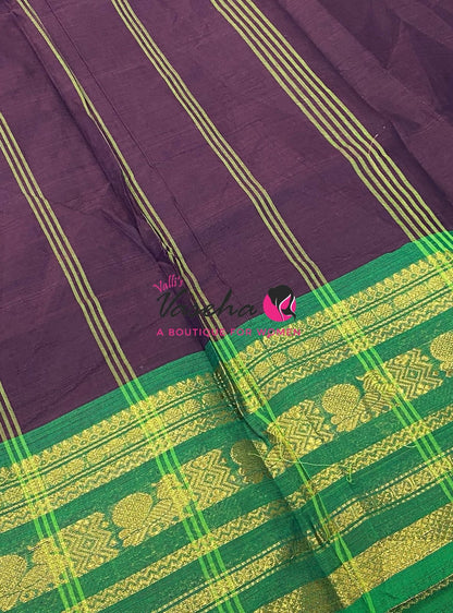 Kanchi Cotton Saree - VVKCS032