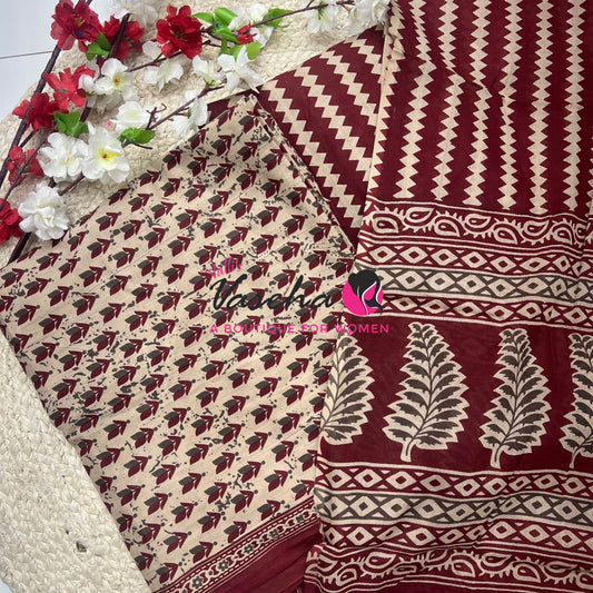 Pure Mul Mul Cotton | Unstitched Material | VVUSM079