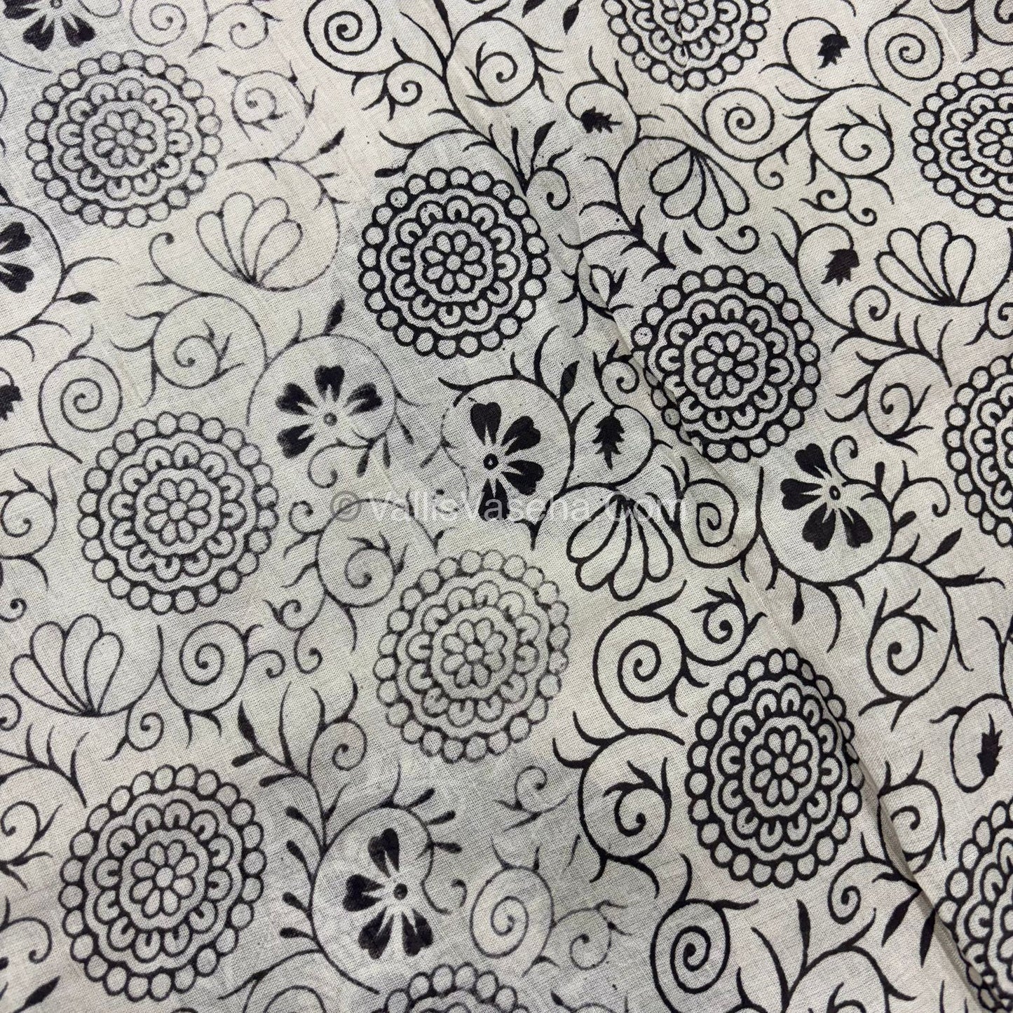 Pure Kalamkari Cotton Saree - VVPKC002