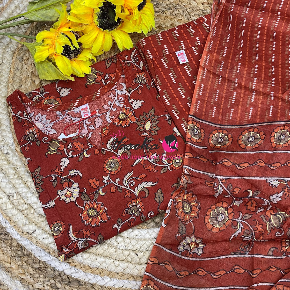 Ready Made - Salwar, Kameez & Duppatta(3pc) - Printed - VVRBS010