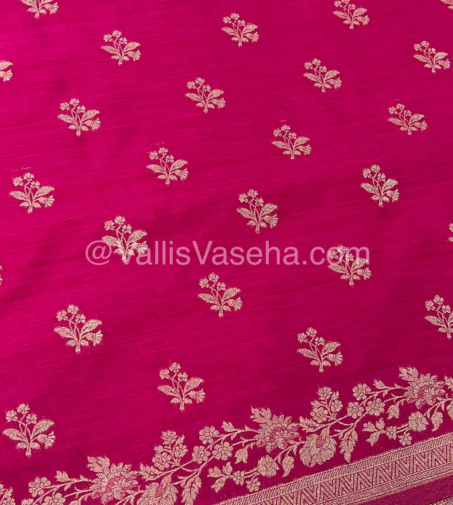 Banarasi - Heritage Silk - Semi Kathan Silk -   Pink Shade - VVBHS008