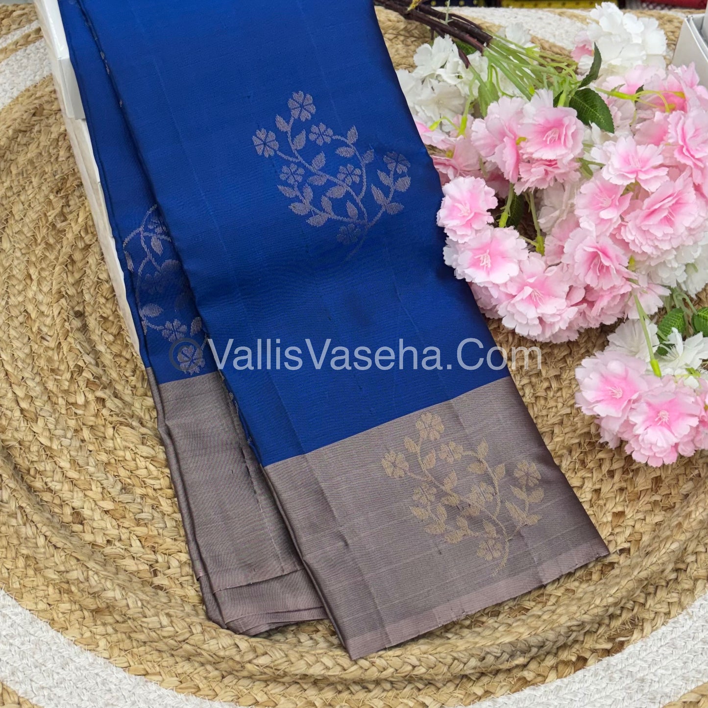 Half Mix - Pure Soft Silk Saree - VVPSS075