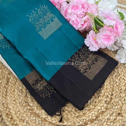 Half Mix - Pure Soft Silk Saree - VVPSS041