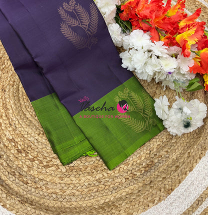 Half Mix - Pure Soft Silk Saree - VVPSS083