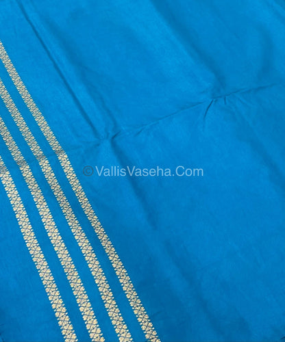 Mulberry Semi Silk - Ramar Blue Shade - VVMSS002