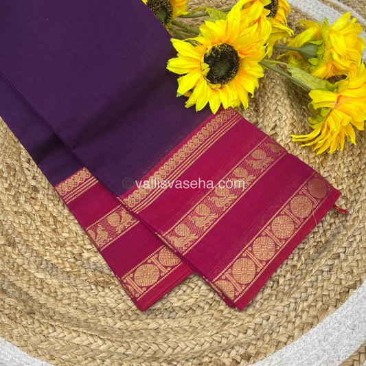Kanchi Cotton Saree - VVKCS009