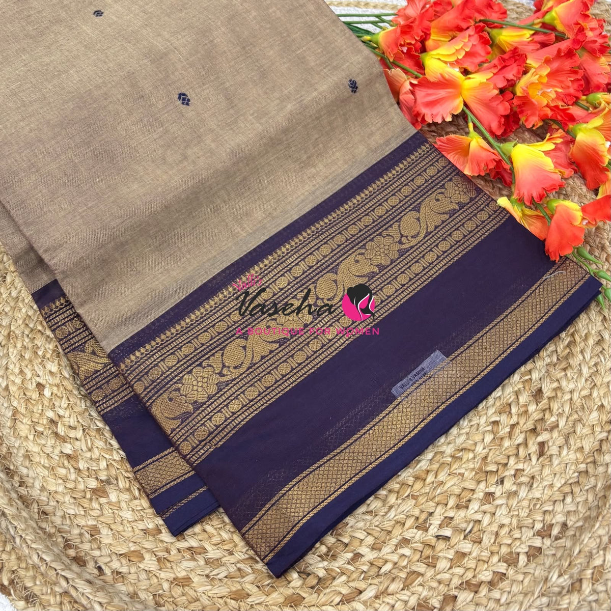 Chettinadu Cotton Saree - VVCCS003